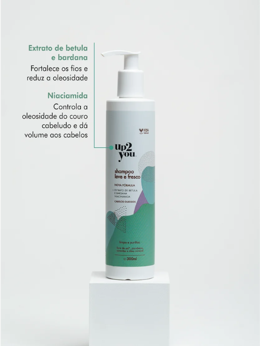 Shampoo Leve e Fresco 300ml