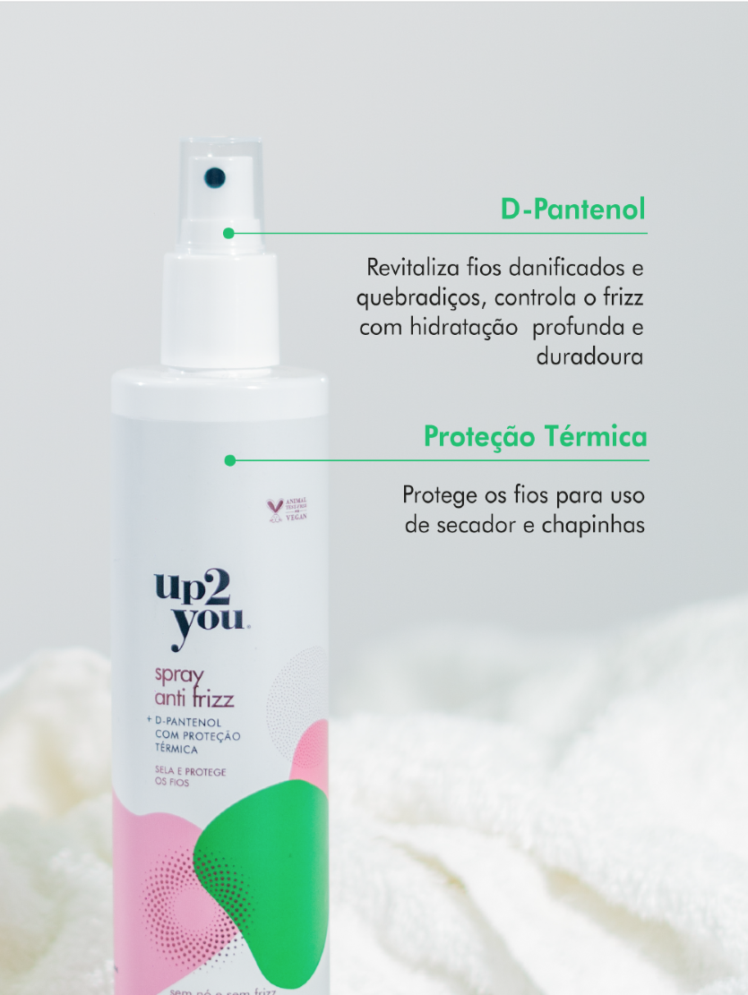 Linha Brilhar + Spray Anti Frizz