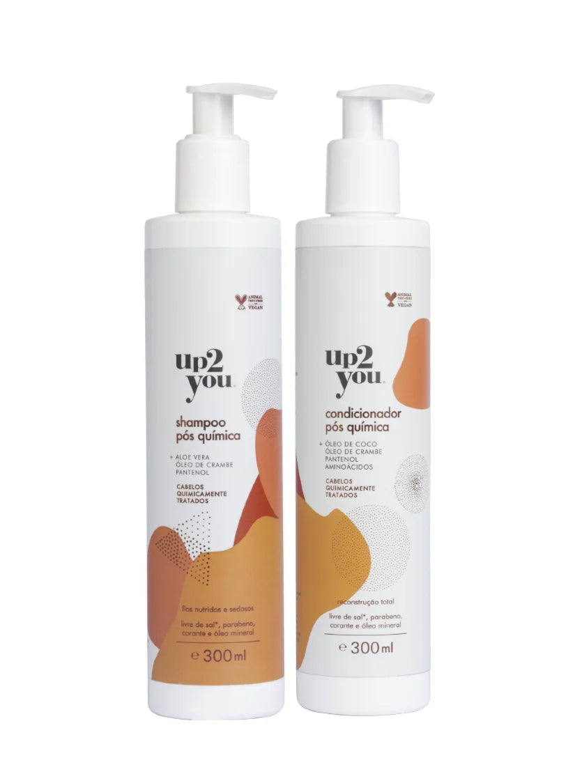 Shampoo e Condicionador Pós Química