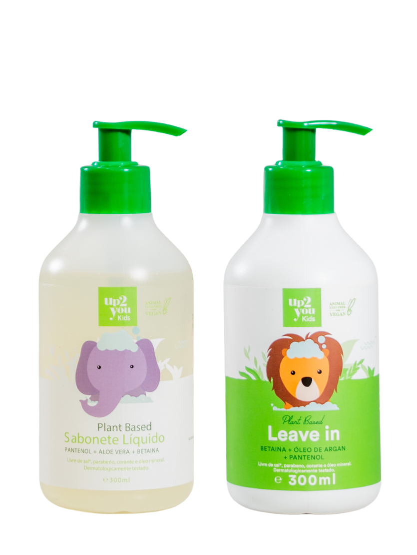 Kit Kids Sabonete e Leave-in